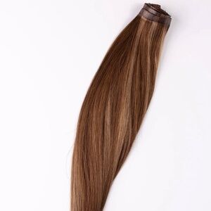 BFB Hair 21” Classic Seamless Hair Extensions in Shade “Brown Sugar”